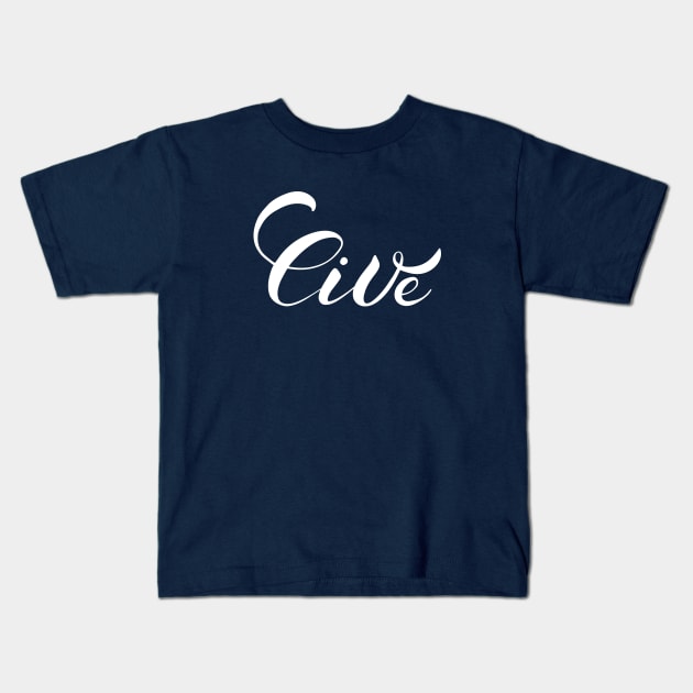 Live Kids T-Shirt by Trendering